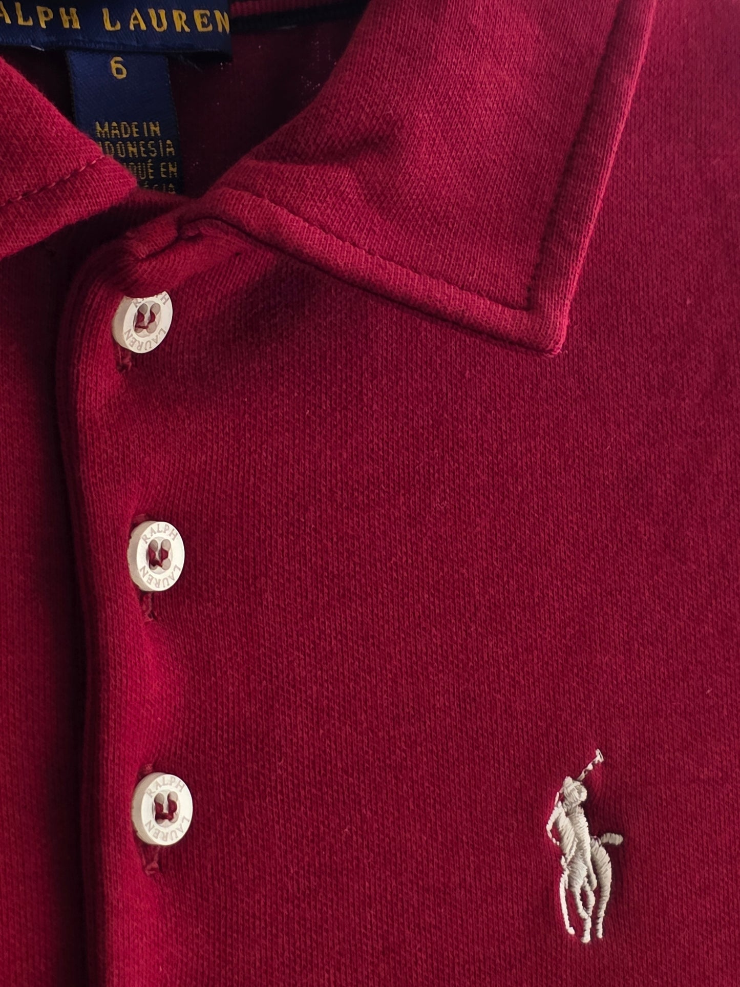 Robe Polo - Bordeaux